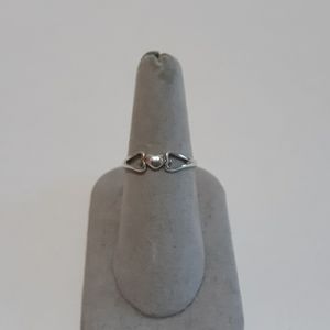 Sterling Heart Ring